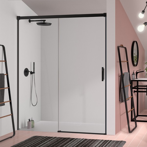 Frente de ducha Glasé GS102 - Fijo + puerta