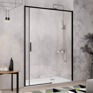 Frente de ducha Masela MS102 - Fijo + puerta