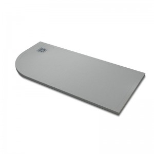 Plato de ducha semicircular a medida modelo Angular