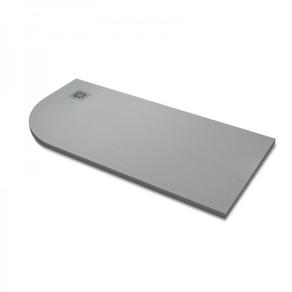 Plato de ducha semicircular a medida modelo Angular