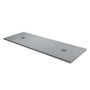 Plato de ducha de resina doble válvula modelo Bizona