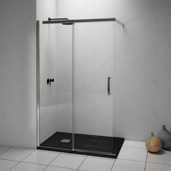 Plato de ducha de resina a medida modelo Zona de secado