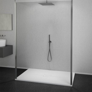 Plato de ducha semienmarcado a medida modelo Venice 2