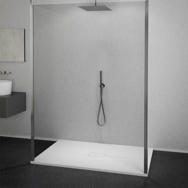 Plato de ducha semienmarcado a medida modelo Venice