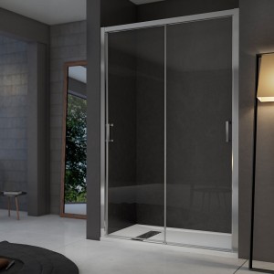 Mampara de ducha X-50 - doble puerta deslizante 2