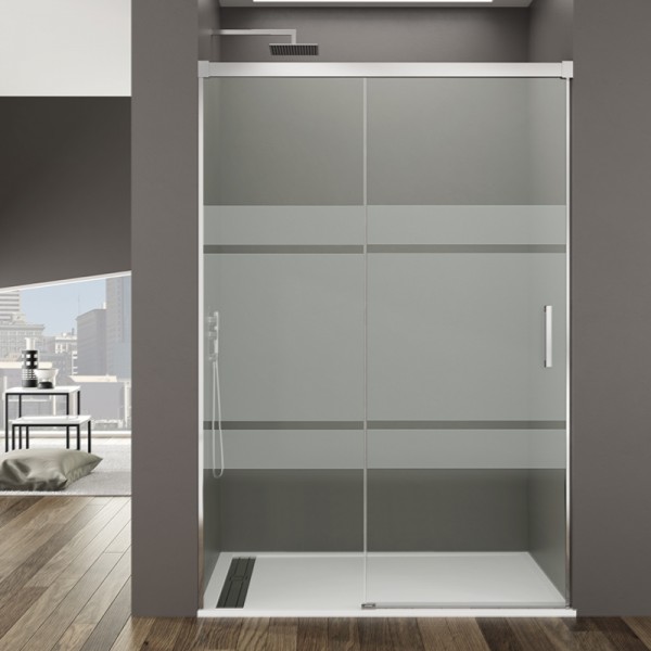 Mampara de ducha BASIC - Fijo + Corredera