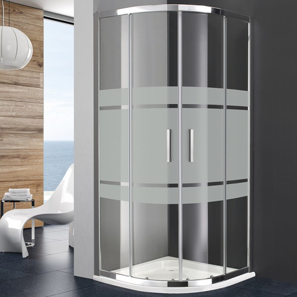 Mampara de ducha PRESTIGE TITAN - semicircular