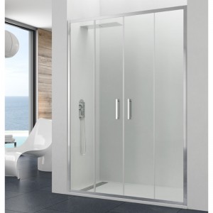 Mampara de ducha PRESTIGE TITAN SPAZIO - 2fijo + 2corredera