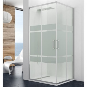 Mampara de ducha PRESTIGE TITAN - angular al vértice 2