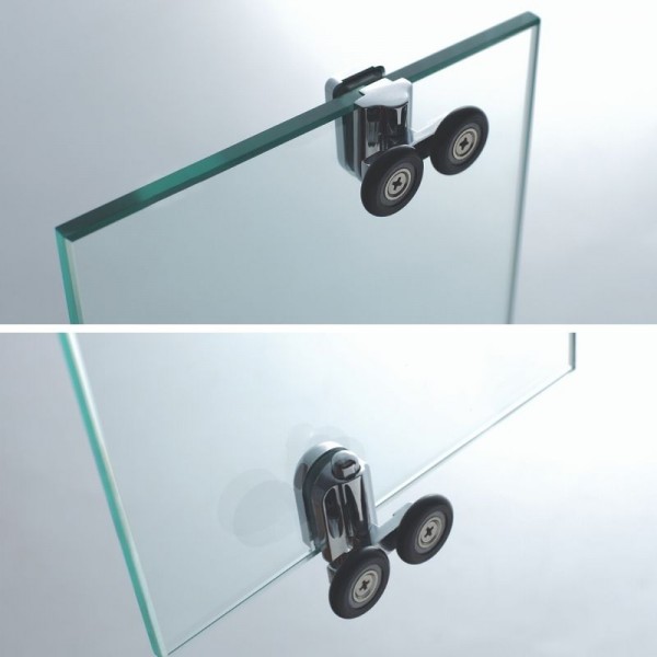 Mampara de ducha PRESTIGE TITAN SPAZIO - 2fijo + 2corredera