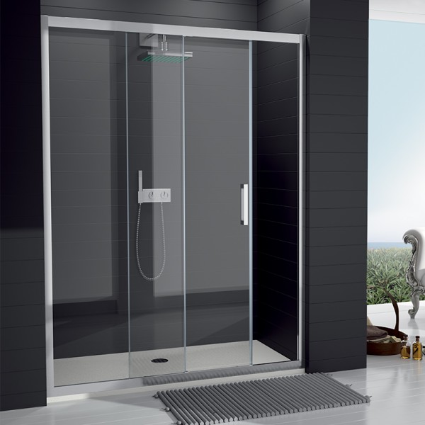 Mampara de ducha 300 - Fijo + Corredera