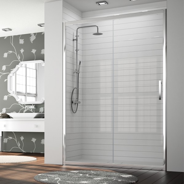 Mampara de ducha 300 - Fijo + Corredera