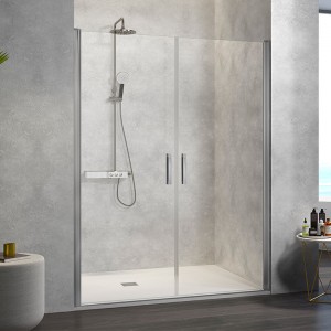 Mampara de ducha Nardi - 2 Puertas Abatibles