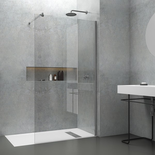 Fijo de ducha X-200N - fijo de vidrio 8 mm