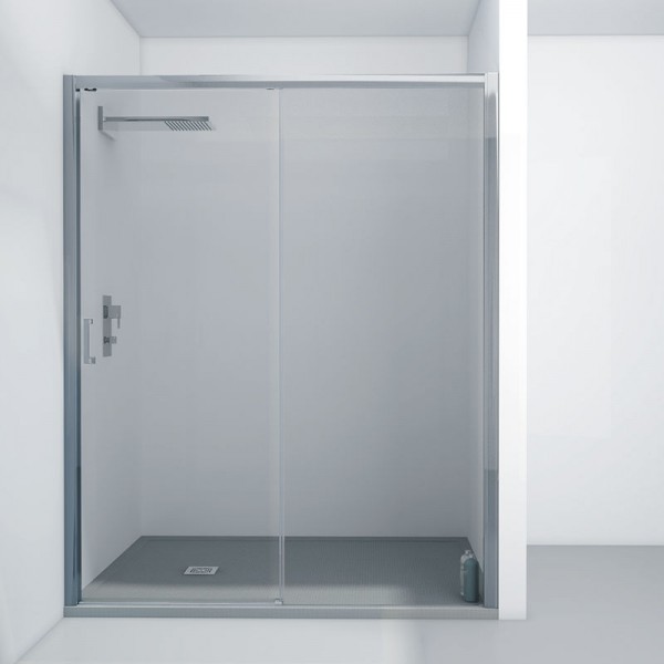 Mampara de ducha X-20 - puerta deslizante + panel fijo