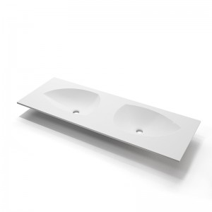 Lavabo doble con encimera AmeliPlus