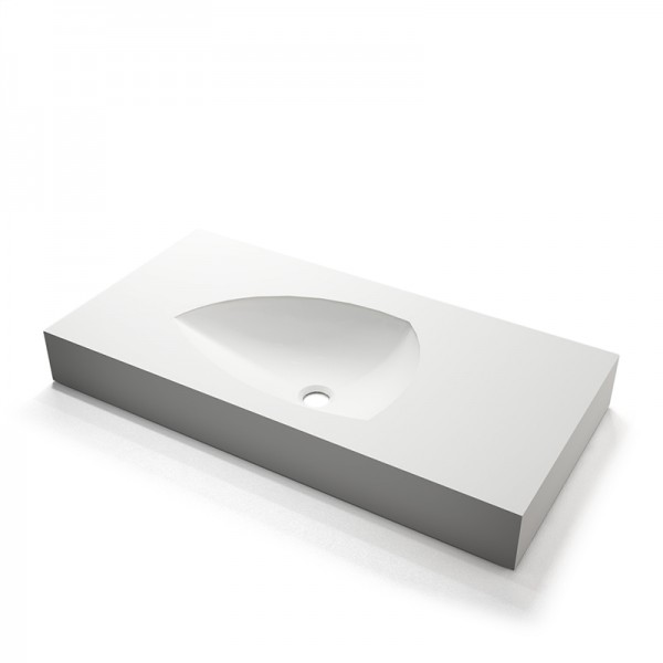 Lavabo con encimera y faldón AmeliPlus