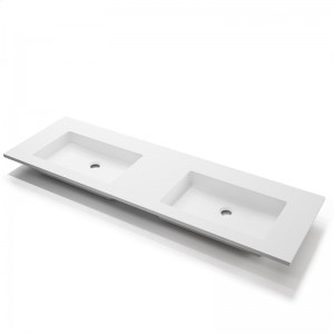 Lavabo doble con encimera AlfaPlus