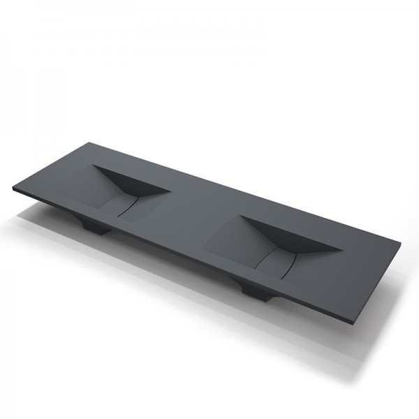 Lavabo doble con encimera Sigma ST-ONE