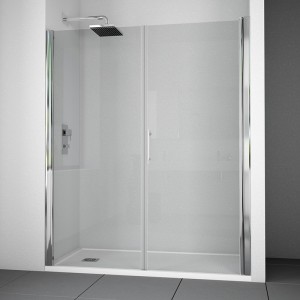 Mampara de ducha abatible Ankara - puerta abatible + fijo en línea