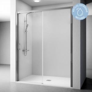 Mampara de ducha X-20 - puerta deslizante + panel fijo