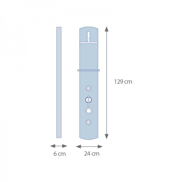 Columna de hidromasaje - Linea 1