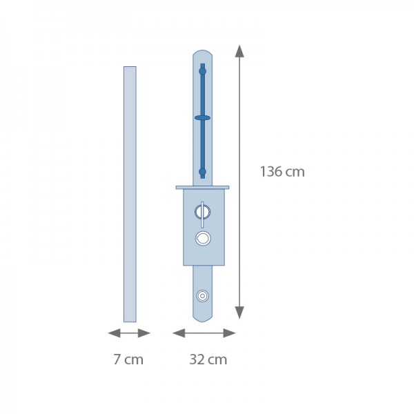 Columna de hidromasaje - Linea 2